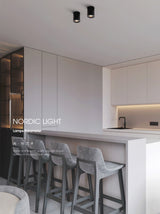 Angle Adjustable LED Surface Mounted Downlight 7W Black/White Housing+Replaceable GU10 Bulb LED Ceiling Spot Light Decor