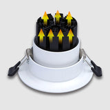 High Quality Dimmable Led Downlight beamangle 15 45 60 degree cob 8W 12W 20W led spot home indoor led down lights lighting