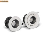 New Design CRI90 Dimmable Led Downlight Light 3W Round Recessed Ceiling Lamp AC 110V 220V Home Decor Indoor Spot Lighting 2021