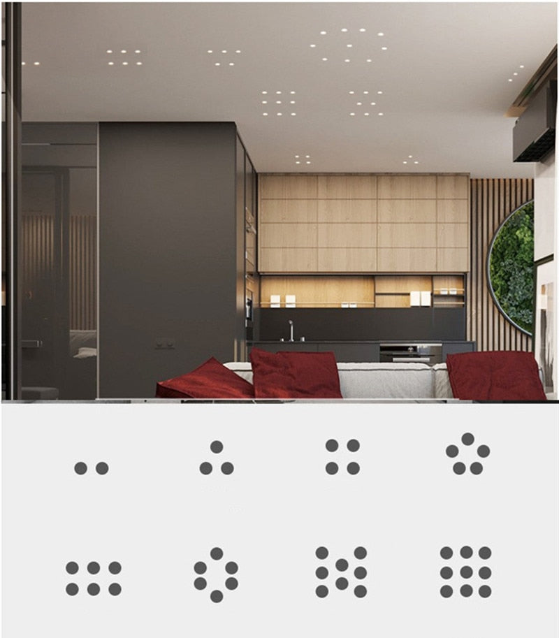 New Design CRI90 Dimmable Led Downlight Light 3W Round Recessed Ceiling Lamp AC 110V 220V Home Decor Indoor Spot Lighting 2021