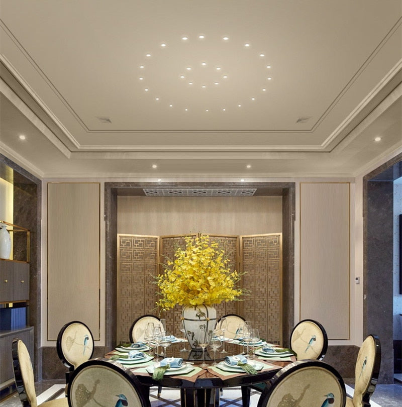 New Design CRI90 Dimmable Led Downlight Light 3W Round Recessed Ceiling Lamp AC 110V 220V Home Decor Indoor Spot Lighting 2021