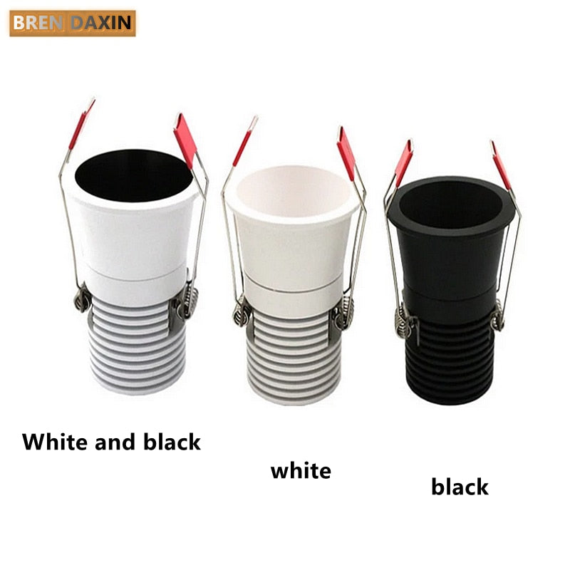 Dimmable embedded COB Downlight AC90V-260V 5W 7w 9W Recessed Led ceiling lamp Spot light Indoor lighting