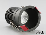 Dimmable embedded COB Downlight AC90V-260V 5W 7w 9W Recessed Led ceiling lamp Spot light Indoor lighting
