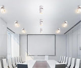 High quality dimmable Rotating LED Downlights Surface Mounted adjustment COB ac85-265V 10W 15W LED Ceiling Lamp Spot lights