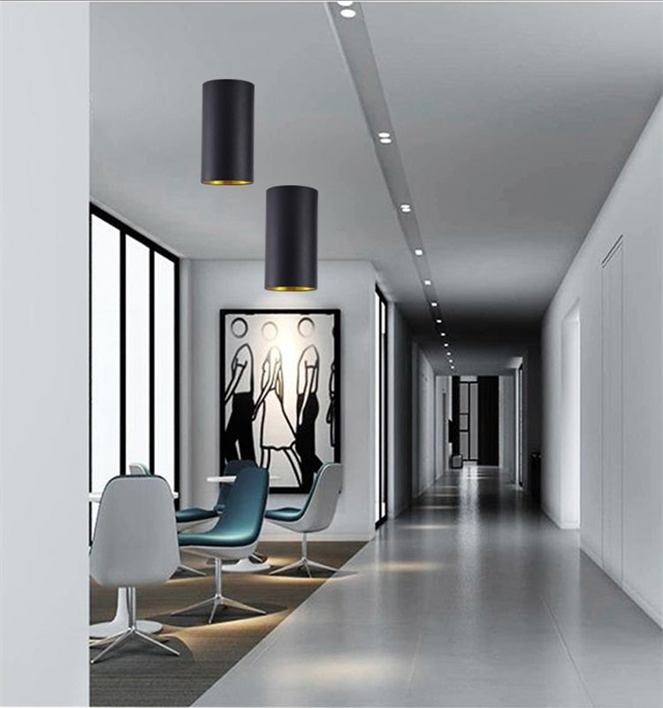 Surface mounted downlight round ceiling light living room ceiling led ceiling light aisle led downlight 7W 12W 15W spotlight