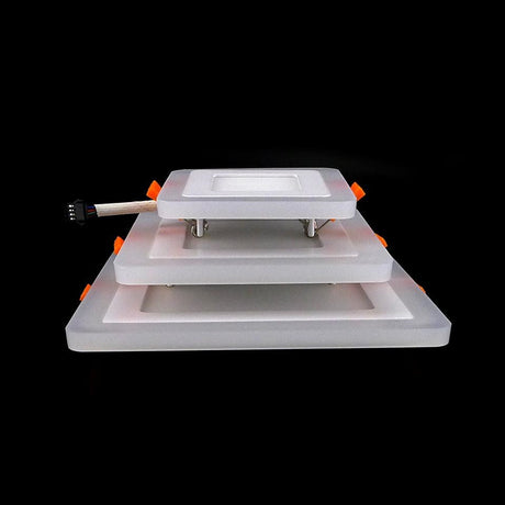 LED Downlight Square/Round 6W 9W 16W 24W Warm White/Cold White Recessed LED Lamp Spot Light AC110V-AC220V + LED Driver