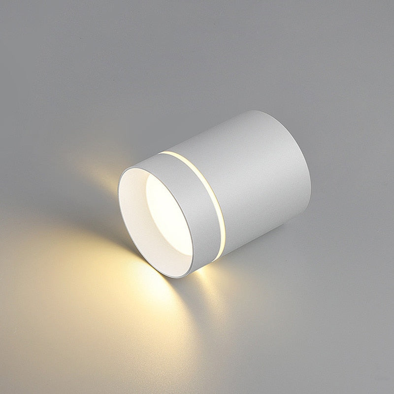 Surface mounted dimmable LED downlight 7W/10W/12W/15W COB LED ceiling spotlight AC85~265V LED Background Lamp Indoor Lighting