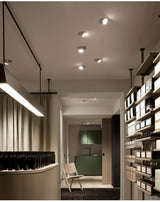 Recessed dimmable LED Spot Downlight 90° Folding 360° Rotating Indoor Ceiling Lamp 7W 10W 12W 15W Room Kitchen Lamp AC110V 220V