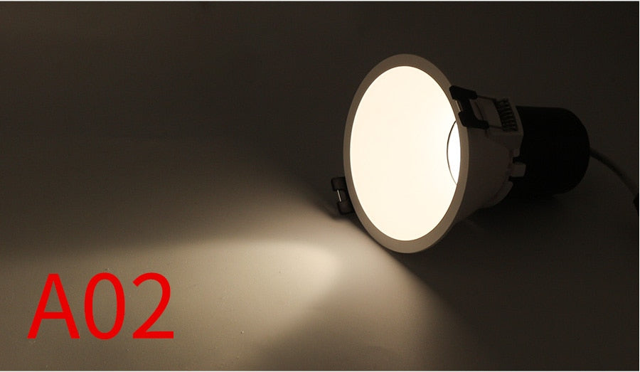 MR16 GU10 Surface Mounted Ceiling Spot Light Frame Frosted Plastic Recessed Downlight Wholesale Price Lighting Fixtures