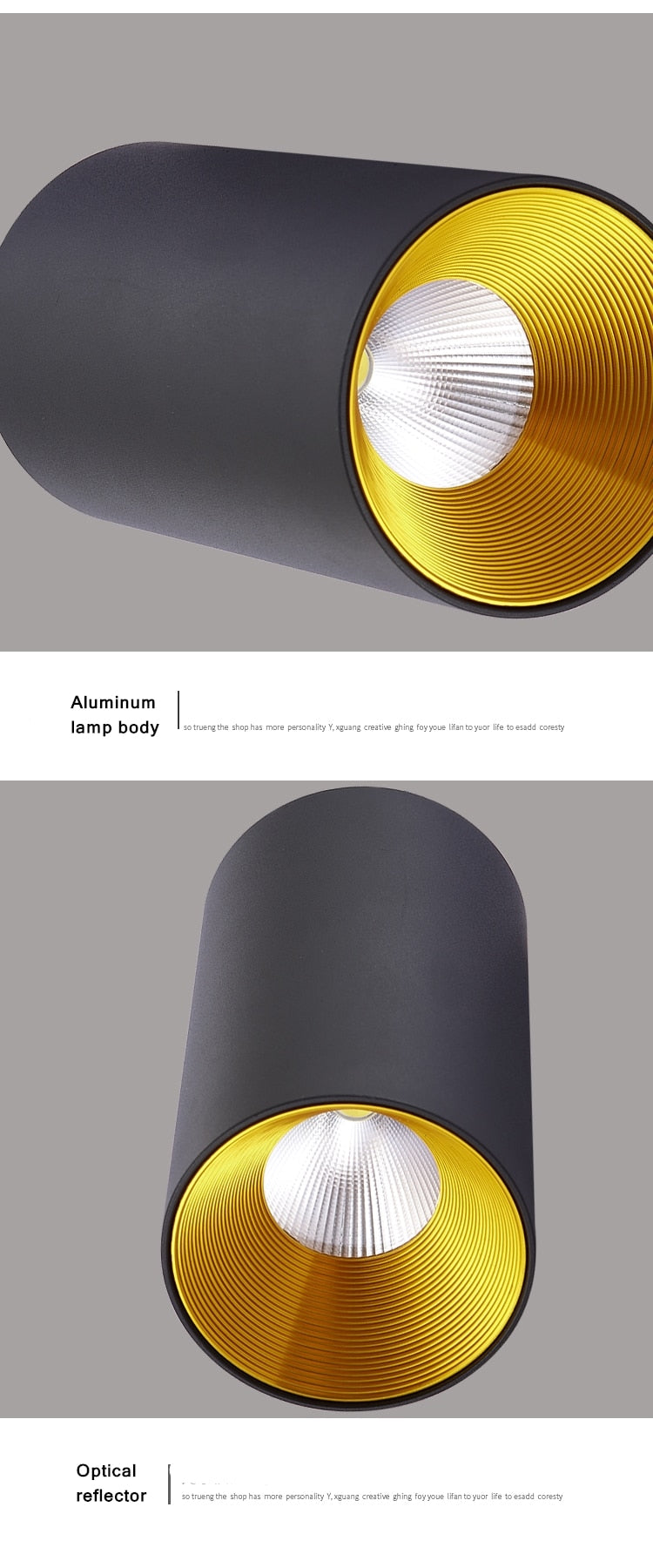 Surface mounted downlight round ceiling light living room ceiling spotlight led ceiling light aisle led downlight 7W 12W 15W