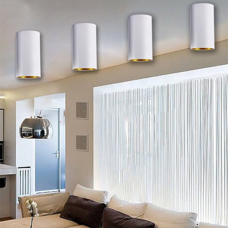 Surface mounted downlight round ceiling light living room ceiling spotlight led ceiling light aisle led downlight 7W 12W 15W