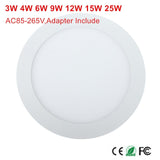 LED Downlight 20pcs/lot Ultra thin design 25W AC85-265V LED ceiling recessed grid downlight / slim square panel light