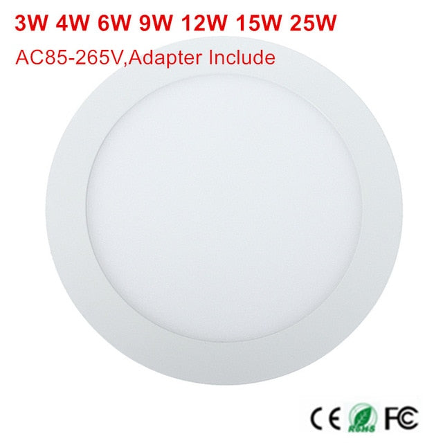 LED Downlight 20pcs/lot Ultra thin design 25W AC85-265V LED ceiling recessed grid downlight / slim square panel light