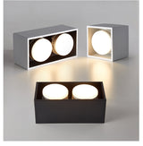 Surface mounted downlight living room no main light box ceiling light grille ceiling lamp aisle ceiling spotlight