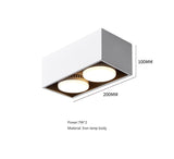 Surface mounted downlight living room no main light box ceiling light grille ceiling lamp aisle ceiling spotlight