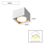 Surface mounted downlight living room no main light box ceiling light grille ceiling lamp aisle ceiling spotlight