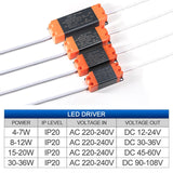 LED Driver 7W 12W 20W 36W AC220-240V Lighting Transformers Input Electronic Power Supply For LED Downlight Panel Light DIY