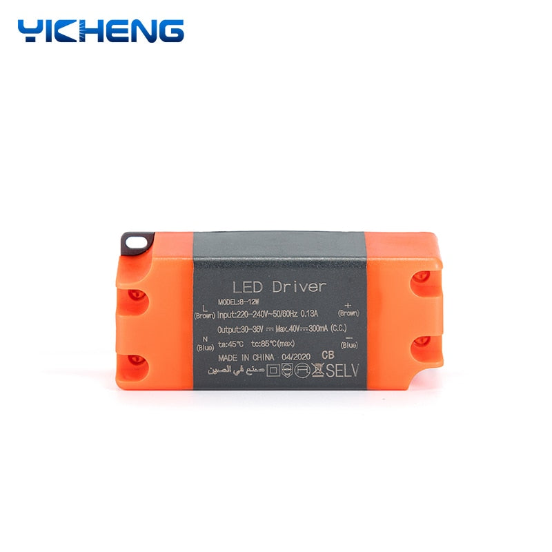 LED Driver 7W 12W 20W 36W AC220-240V Lighting Transformers Input Electronic Power Supply For LED Downlight Panel Light DIY