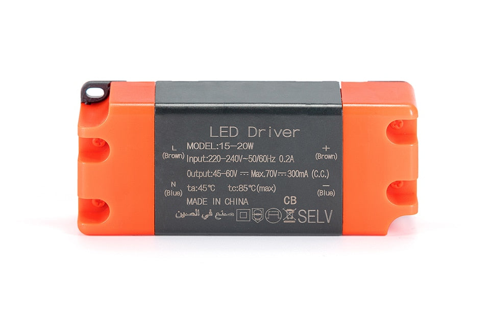 LED Driver 7W 12W 20W 36W AC220-240V Lighting Transformers Input Electronic Power Supply For LED Downlight Panel Light DIY
