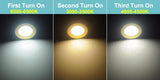 Warm/Cold White two color in one PCB 48mm 5730 SMD Light Board 5Wx2 Led Lamp Panel For Ceiling PCB With LED diy for downlight