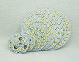 Warm/Cold White two color in one PCB 48mm 5730 SMD Light Board 5Wx2 Led Lamp Panel For Ceiling PCB With LED diy for downlight