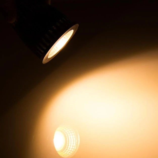 Super Bright Dimmable Light 110V 220V Warm / Pure / Cool White 9W 12W 15W COB LED Downlight GU10 LED Spot Light