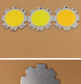 LED round Chip Light Source For Spotlight Downlight Warm Natural Cold White 10pcs/lot 28mm 3W 5W 7W 10W 12W COB LED Lamp