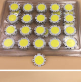 LED round Chip Light Source For Spotlight Downlight Warm Natural Cold White 10pcs/lot 28mm 3W 5W 7W 10W 12W COB LED Lamp