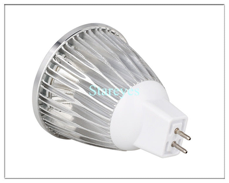 Dimmable 5W 3W 10 pcs MR16 AC DC12V LED COB Spot light downlight Droplight Lighting led lamp bulb LED spotlight lamp led Light