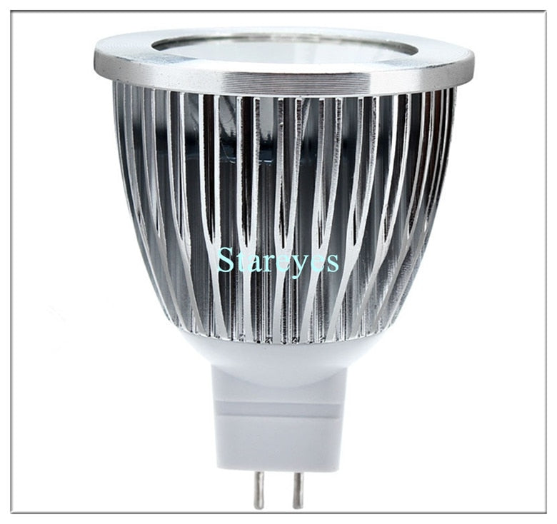 Dimmable 5W 3W 10 pcs MR16 AC DC12V LED COB Spot light downlight Droplight Lighting led lamp bulb LED spotlight lamp led Light