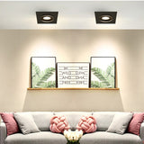 Dimmable 360° Rotation Recessed LED Downlight 7W 9W 12W 14W 18W 24W COB Spot Light Decoration Ceiling Lamp AC85-265V Indoor Lighting