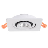Dimmable 360° Rotation Recessed LED Downlight 7W 9W 12W 14W 18W 24W COB Spot Light Decoration Ceiling Lamp AC85-265V Indoor Lighting