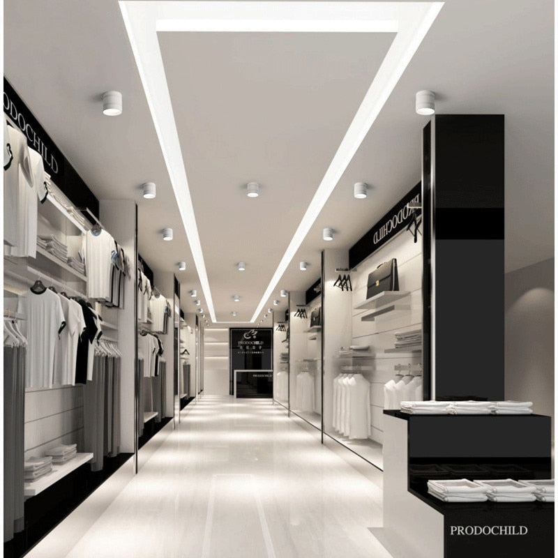 New style Dimmable LED Downlight 7W 10W 12W 15W 18W 20W LED Ceiling Spot Light AC110-220V No opening Ceiling lamp Cylinder