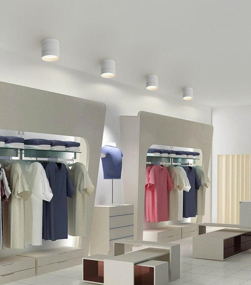 New style Dimmable LED Downlight 7W 10W 12W 15W 18W 20W LED Ceiling Spot Light AC110-220V No opening Ceiling lamp Cylinder