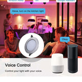 LED Downlight 10W Recessed Round LED Ceiling Lamp AC85-265V  Indoor Lighting Warm White Cold White Work With Tuya Zigbee 3.0 Hub