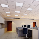 KHLITEC 2 PACK Ultra Thin Design LED panel 8W 16W 22W 30W Ceiling Recessed Led Downlight Square Panel Led Home Indoor Lamp