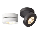 Folding Round shape COB LED Ceiling Lights 7W 9W 12W Surface Mounted Led Downlights Spot Light 360° Rotation AC220V
