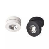 Folding Round shape COB LED Ceiling Lights 7W 9W 12W Surface Mounted Led Downlights Spot Light 360° Rotation AC220V