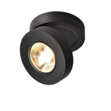 Folding Round shape COB LED Ceiling Lights 7W 9W 12W Surface Mounted Led Downlights Spot Light 360° Rotation AC220V