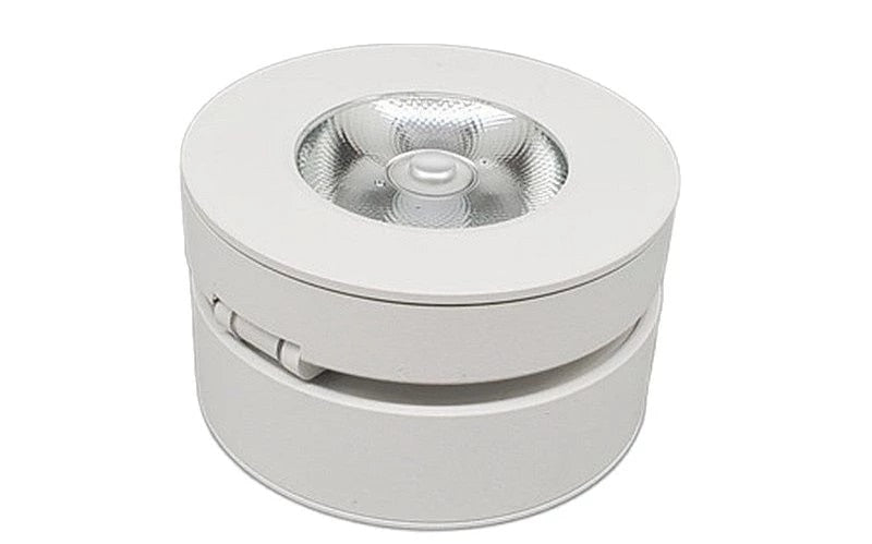Folding Round shape COB LED Ceiling Lights 7W 9W 12W Surface Mounted Led Downlights Spot Light 360° Rotation AC220V