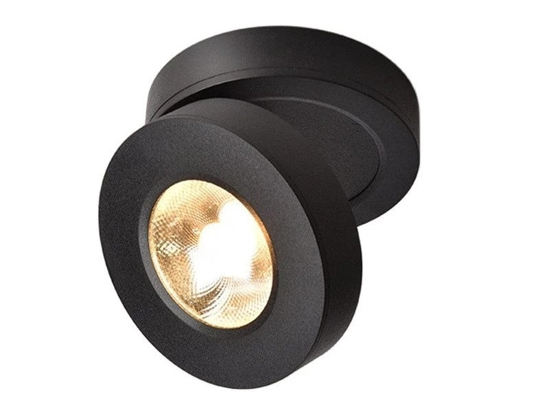 Folding Round shape COB LED Ceiling Lights 7W 9W 12W Surface Mounted Led Downlights Spot Light 360° Rotation AC220V