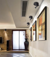 Folding Round shape COB LED Ceiling Lights 7W 9W 12W Surface Mounted Led Downlights Spot Light 360° Rotation AC220V