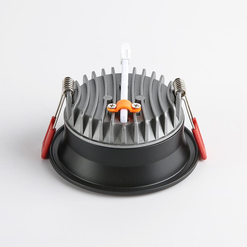 Dimmable AC85~265V Recessed Anti Glare LED Downlights 5W/7W/9W/12W LED Ceiling Spot Lights Background Lamps Indoor Lighting