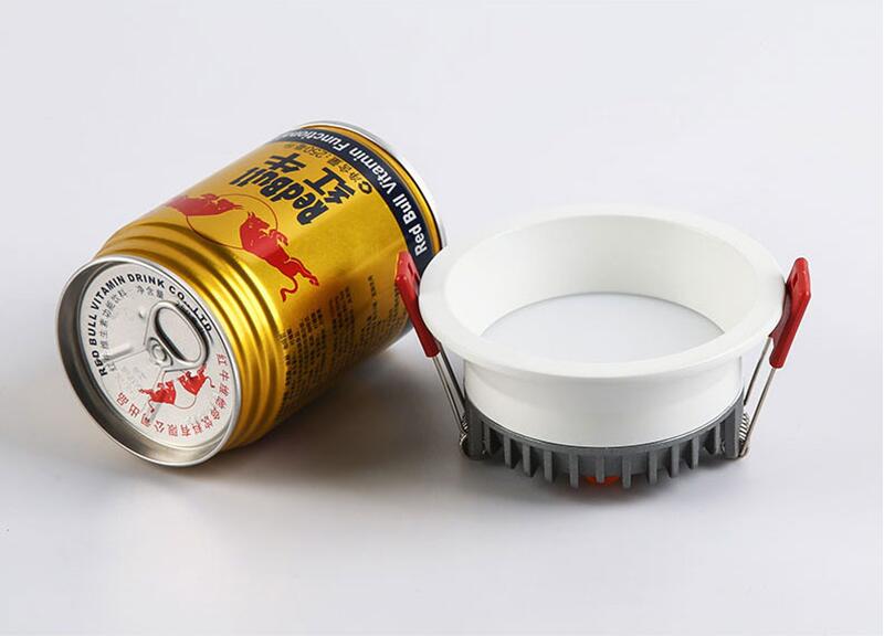 Dimmable AC85~265V Recessed Anti Glare LED Downlights 5W/7W/9W/12W LED Ceiling Spot Lights Background Lamps Indoor Lighting