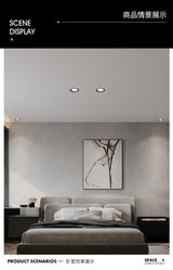 Dimmable AC85~265V Recessed Anti Glare LED Downlights 5W/7W/9W/12W LED Ceiling Spot Lights Background Lamps Indoor Lighting