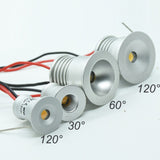 1W IP65 Mini LED Spotlight Dimmable 15mm 2mm Recessed Downlight Indoor 12V Spot Light Ceiling Lamp Showcase Display Lighting