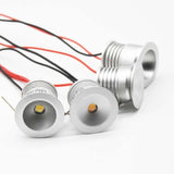 1W IP65 Mini LED Spotlight Dimmable 15mm 2mm Recessed Downlight Indoor 12V Spot Light Ceiling Lamp Showcase Display Lighting