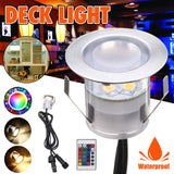 Mini Spot Light Waterproof RGB Led Recessed Downlight Inground Floor Stair Step Light Spotlight Staircase Lighting Fixture