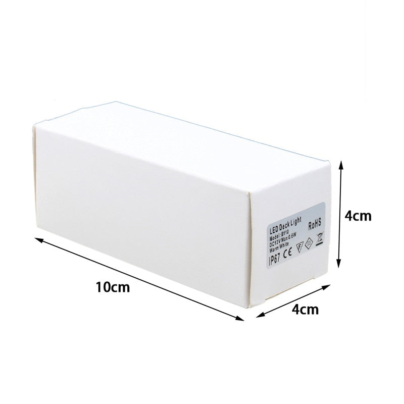 Mini Spot Light Waterproof RGB Led Recessed Downlight Inground Floor Stair Step Light Spotlight Staircase Lighting Fixture