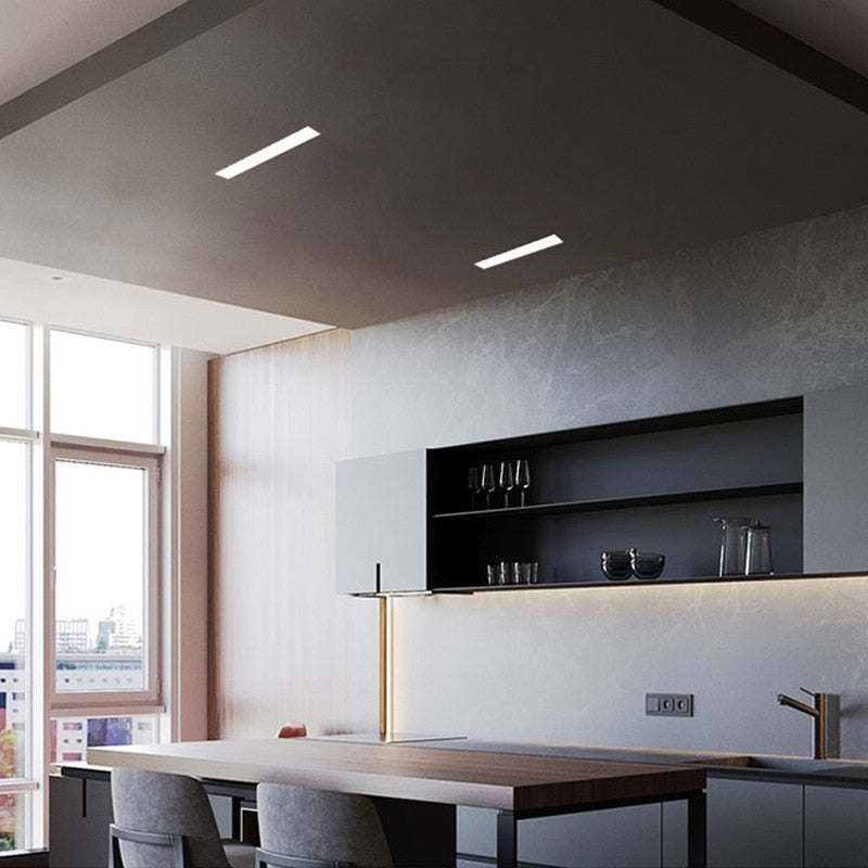 Led Magnetic spotlight floodlight Living Room Recessed downlight Ceiling Narrow edge Spotlight bedroom led ceiling light fixture